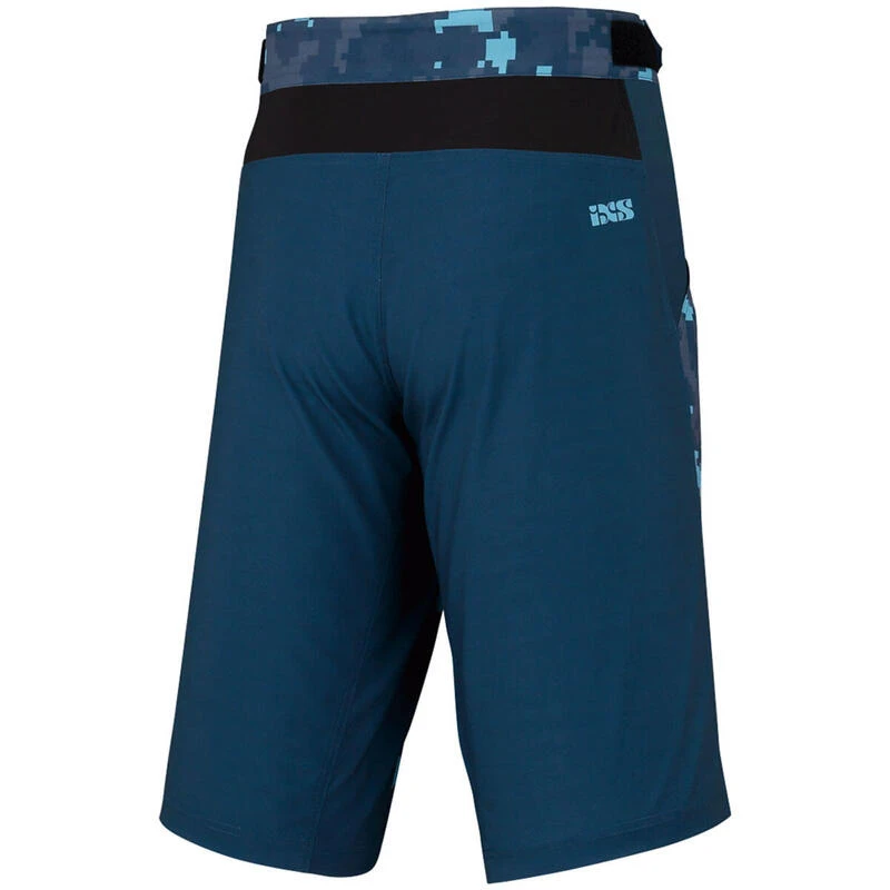 IXS Short Pour Enfants Culm - Bleu/Camo 2 IXS Short Pour Enfants Culm - Bleu/Camo – Image 2