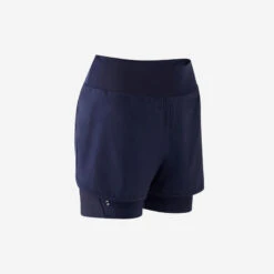 Rockrider SHORT VELO VTT EXPL 100 FEMME BLEU -Accessoires De Vélo short velo vtt expl 100 femme bleu 6