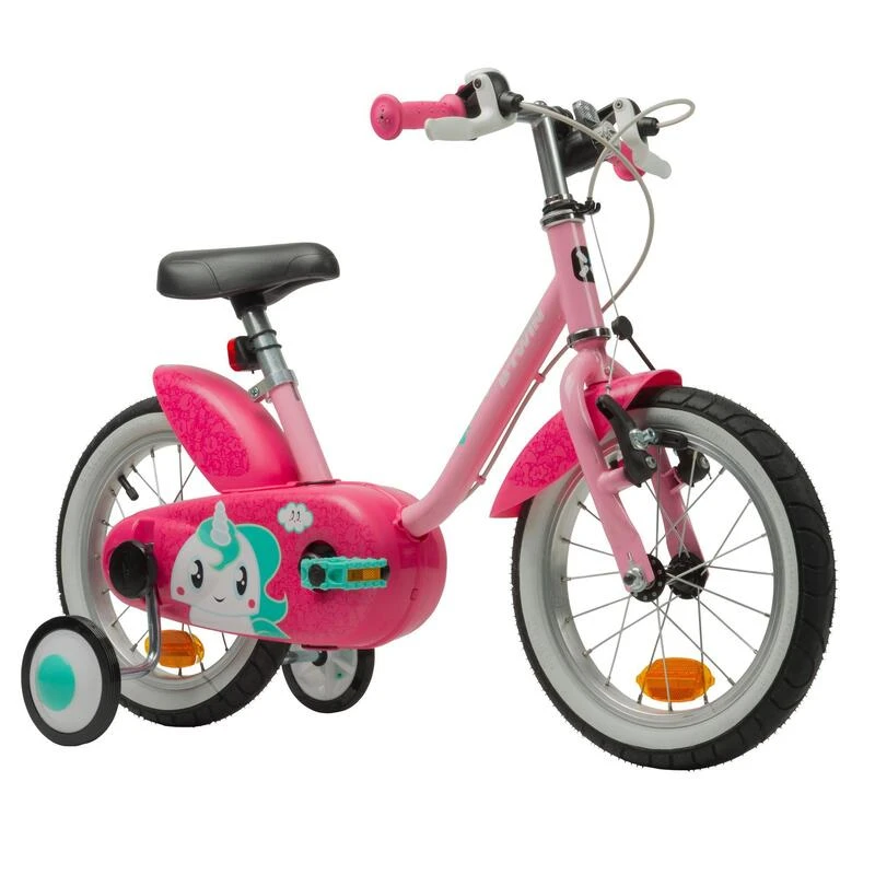 BTWIN VELO 14 POUCES 3-5 ANS 500 UNICORN 2 BTWIN VELO 14 POUCES 3-5 ANS 500 UNICORN – Image 2