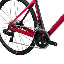 Vélo De Route EDR CF SRAM Rival AXS Capteur De Puissance Rouge -Accessoires De Vélo velo de route edr cf sram rival axs capteur de puissance rouge 6