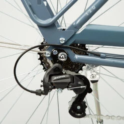 VELO DE VILLE ELOPS 120 à CADRE BAS BLEU 14 VELO DE VILLE ELOPS 120 à CADRE BAS BLEU -Accessoires De Vélo velo de ville elops 120 a cadre bas bleu 4