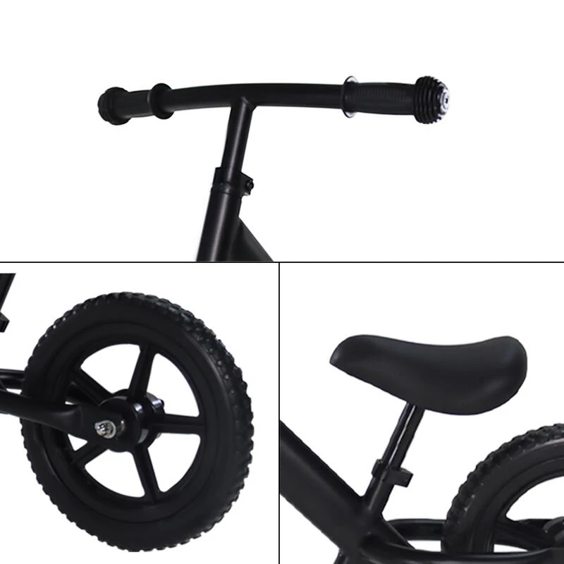 Vélo D'équilibre Cruiser - 12 Pouces - Garçons Et Filles - Noir 4 Vélo D'équilibre Cruiser - 12 Pouces - Garçons Et Filles - Noir – Image 4