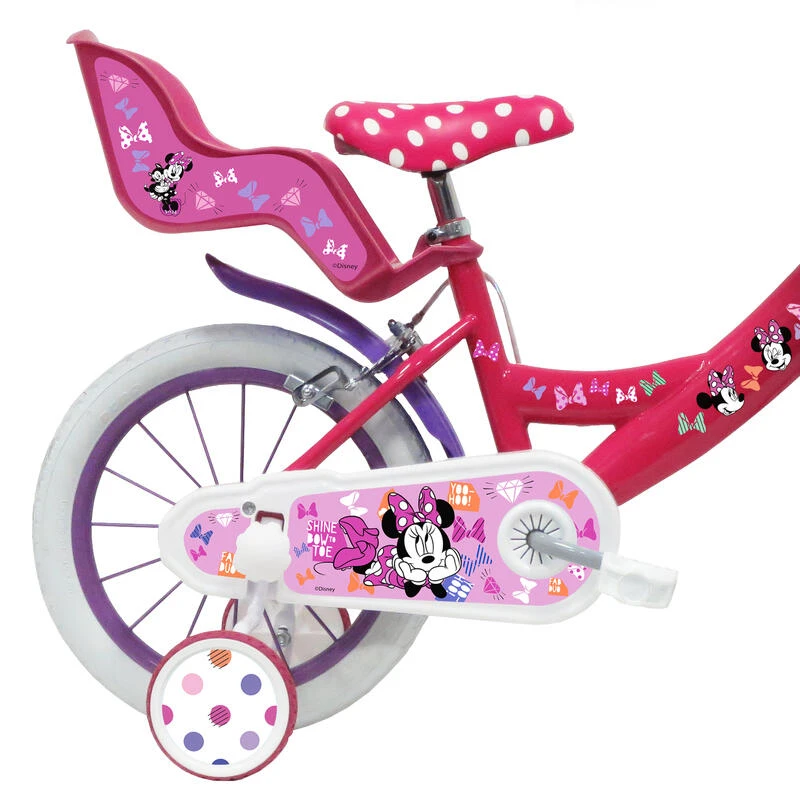 Disney Velo Enfant 14 Pouces Minnie Mouse 4-6 Ans 2 Disney Velo Enfant 14 Pouces Minnie Mouse 4-6 Ans – Image 2