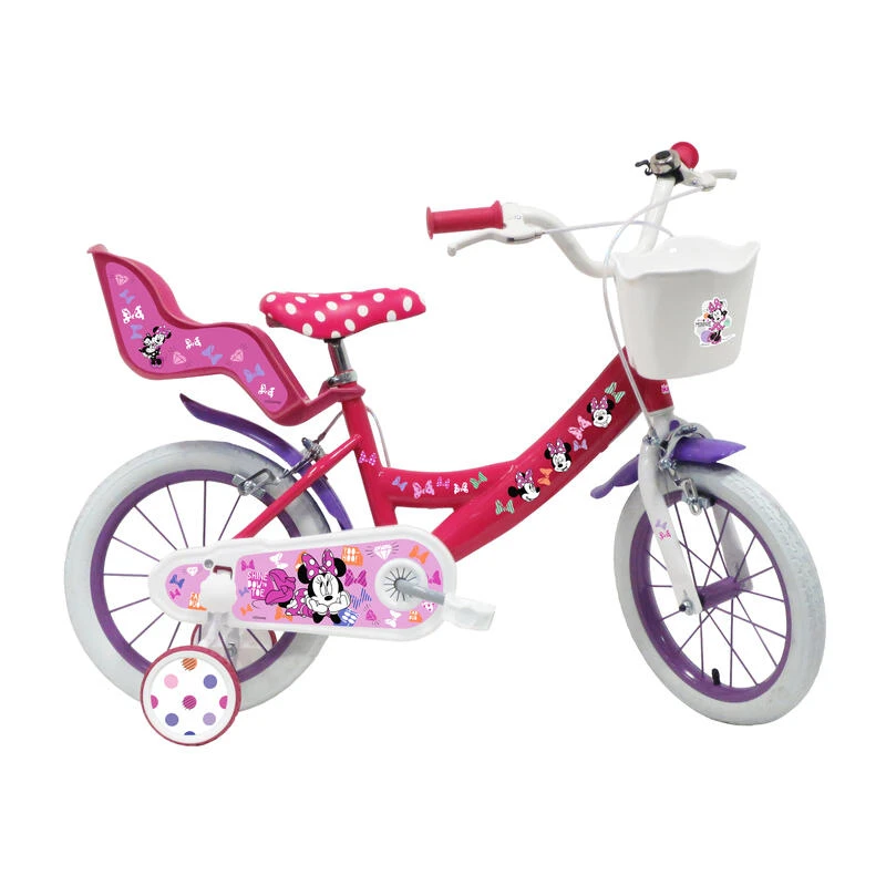 Disney Velo Enfant 14 Pouces Minnie Mouse 4-6 Ans 1 Disney Velo Enfant 14 Pouces Minnie Mouse 4-6 Ans