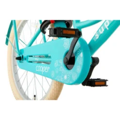 Vélo Enfant SuperSuper Cooper - 20 Pouces - Turquoise -Accessoires De Vélo velo enfant supersuper cooper 20 pouces turquoise 5
