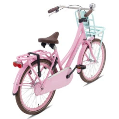 Vélo Enfant Valetta Cargo - Filles - 22 Pouces - Rose / Menthe -Accessoires De Vélo velo enfant valetta cargo filles 22 pouces rose menthe 2