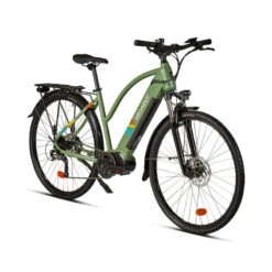 Vélo Tout Chemin électrique - NEOMOUV RAIPON 2- Kaki -Accessoires De Vélo velo tout chemin electrique neomouv raipon 2 kaki 2