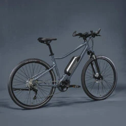 VÉLO TOUT CHEMIN ELECTRIQUE RIVERSIDE 540 E BLEU (BATTERIE GRISE) 12 VÉLO TOUT CHEMIN ELECTRIQUE RIVERSIDE 540 E BLEU (BATTERIE GRISE) -Accessoires De Vélo velo tout chemin electrique riverside 540 e bleu batterie grise 2