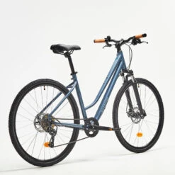 VELO TOUT CHEMIN RIVERSIDE 500 ENJAMBEMENT BAS Bleu Tempête 12 VELO TOUT CHEMIN RIVERSIDE 500 ENJAMBEMENT BAS Bleu Tempête -Accessoires De Vélo velo tout chemin riverside 500 enjambement bas bleu tempete 2