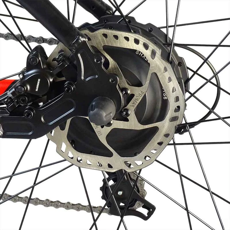 VÉLO VTT ÉLECTRIQUE DAKOTA ROUGE 960Wh 48V 20Ah 29" 7 VÉLO VTT ÉLECTRIQUE DAKOTA ROUGE 960Wh 48V 20Ah 29" – Image 7