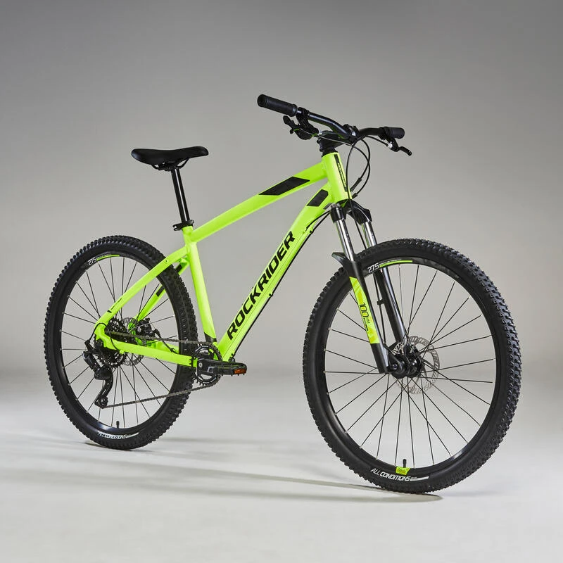 Rockrider VÉLO VTT ST 530 MDB JAUNE 27,5" 2 Rockrider VÉLO VTT ST 530 MDB JAUNE 27,5" – Image 2