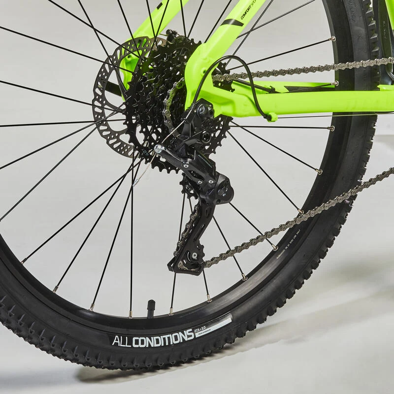 Rockrider VÉLO VTT ST 530 MDB JAUNE 27,5" 8 Rockrider VÉLO VTT ST 530 MDB JAUNE 27,5" – Image 8