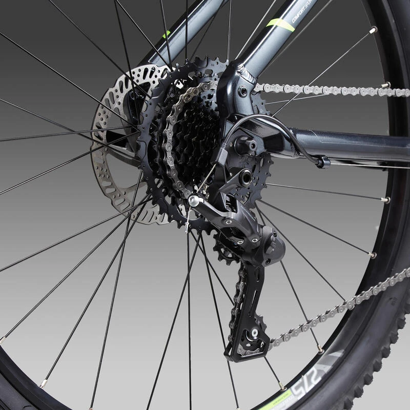 Rockrider VÉLO VTT ST 530 NOIR 27,5" 4 Rockrider VÉLO VTT ST 530 NOIR 27,5" – Image 4