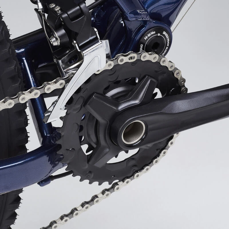 Rockrider VÉLO VTT TOUT SUSPENDU ST 540 S BLEU ORANGE 27,5" 5 Rockrider VÉLO VTT TOUT SUSPENDU ST 540 S BLEU ORANGE 27,5" – Image 5