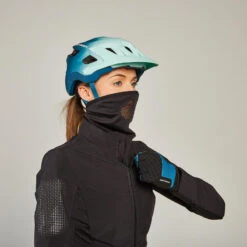 Rockrider VESTE HIVER VELO VTT FEMME NOIR -Accessoires De Vélo veste hiver velo vtt femme noir 5