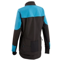 Rockrider VESTE HIVER VTT FEMME TURQUOISE NOIR -Accessoires De Vélo veste hiver vtt femme turquoise noir 6