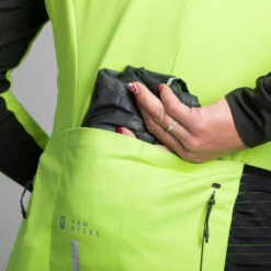 Veste Temps Froid Cyclosport Femme Jaune -Accessoires De Vélo veste temps froid cyclosport femme jaune 6