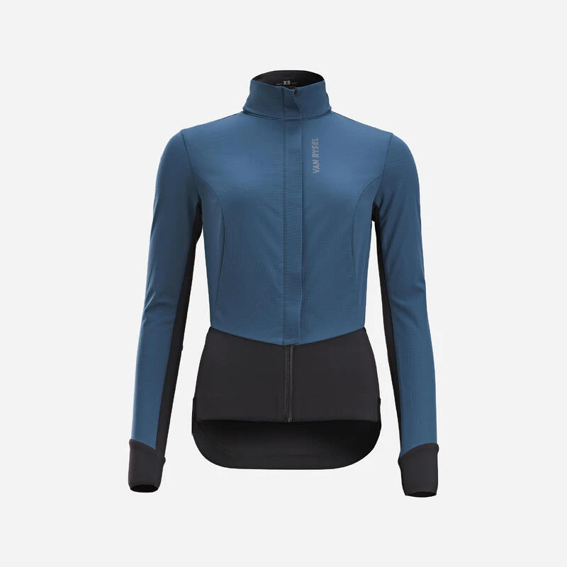 Veste Vélo Route Hiver Racer Femme Ardoise 1 Veste Vélo Route Hiver Racer Femme Ardoise
