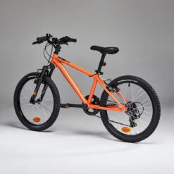 BTWIN VTT ENFANT ROCKRIDER EXPLORE 500 20 POUCES 6-9 Ans Orange -Accessoires De Vélo vtt enfant rockrider explore 500 20 pouces 6 9 ans orange 2