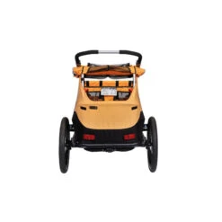 XLC Remorque Vélo Pour Enfant DUO S BS-C10, Marigold -Accessoires De Vélo xlc remorque velo pour enfant duo s bs c10 marigold 4